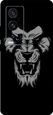 BugguSkin Vivo X60 Pro Plus, vivo X60 Pro+ Mobile Skin(Ultra Super Annoyed Black Lion Skin With High Matte Finish.)