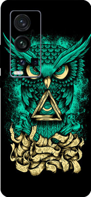 LAMHA vivo X60 Pro+ Mobile Skin(Ultra Super Angry Owl High Matte Finish.,.)