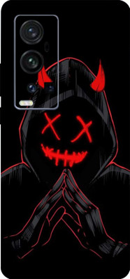 BUGGU vivo X60 Pro+ Mobile Skin(Ultra Super Smiling Black Devil Skin With High Mattte Finish.)
