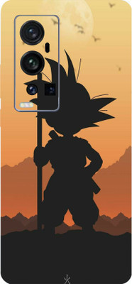 LAMHA vivo X60 Pro+ Mobile Skin(Ultra Super Goku Sunset High Matte Finish.,.)