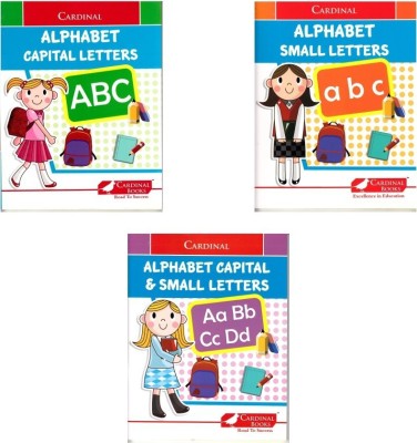 Cardinal Alphabet Letter Writing Book (Set Of 3)(Paperback, Sheth Publishing House)