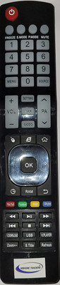 Kishore Traders Compatible Remote Control For Eairtec Smart Led Tv, Sony, Eairtec Led Remote Controller(Black)
