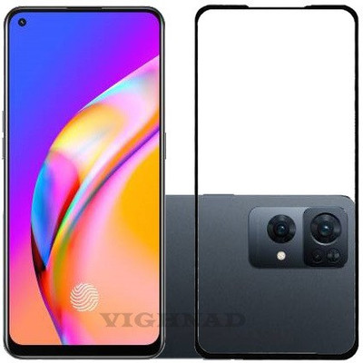 VIGHNAD Edge To Edge Tempered Glass for Oppo Reno7 Pro 5G(Pack of 1)