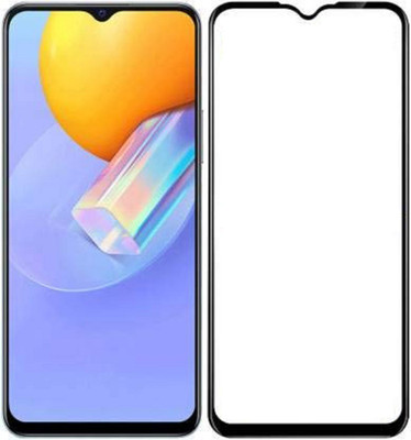 HRV Edge To Edge Tempered Glass for Vivo Y93S(Pack of 1)