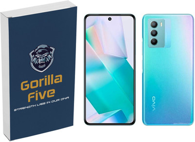 GORILLA FIVE Tempered Glass Guard for :Vivo T1 5G:(Pack of 1)