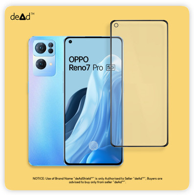 deAdShield Tempered Glass Guard for OPPO Reno7 Pro 5G(Pack of 1)