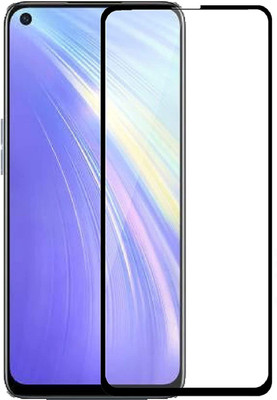 HRV Edge To Edge Tempered Glass for Realme 6(Pack of 1)