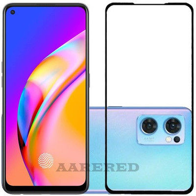 AARERED Edge To Edge Tempered Glass for Oppo Reno7 5G(Pack of 1)