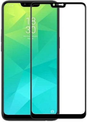 HRV Edge To Edge Tempered Glass for Realme 2(Pack of 1)