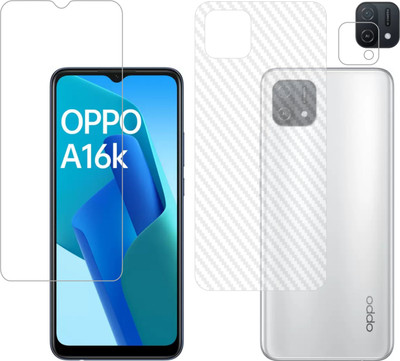 Ten To 11 Front and Back Screen Guard for Oppo A16K(Pack of 3)
