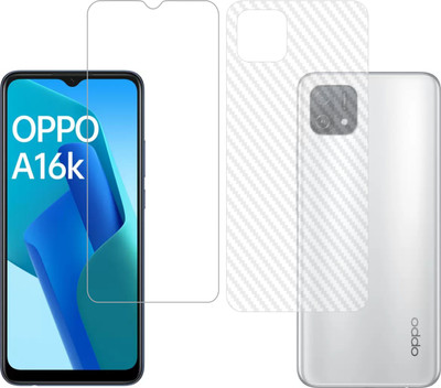 Vatsin Front and Back Screen Guard for Oppo A16K(Pack of 2)