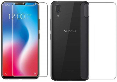 Gtel Front and Back Tempered Glass for VIVO X21(Pack of 1)