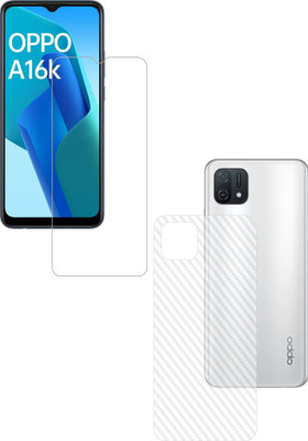 Ten To 11 Front and Back Tempered Glass for Oppo A16K(Pack of 2)
