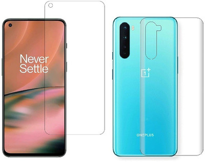 Gtel Front and Back Tempered Glass for Oneplus Nord 2 5G(Pack of 1)