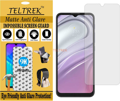 TELTREK Impossible Screen Guard for MOTOROLA MOTO G20 (Shatterproof Matte)(Pack of 1)