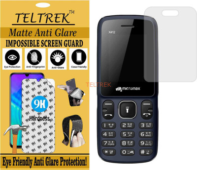 TELTREK Impossible Screen Guard for MICROMAX X412 (Shatterproof Matte)(Pack of 1)
