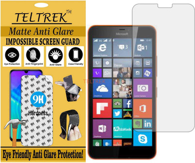 TELTREK Impossible Screen Guard for MICROSOFT LUMIA 640 XL (Shatterproof Matte)(Pack of 1)