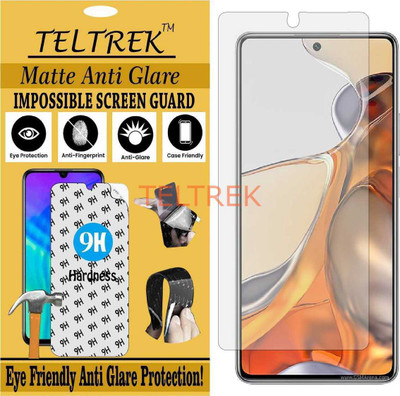 TELTREK Impossible Screen Guard for MI 11T 5G (Shatterproof Matte)(Pack of 1)