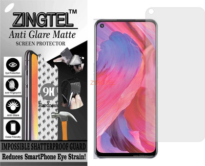 ZINGTEL Impossible Screen Guard for OPPO A74 5G (Matte Finish)(Pack of 1)