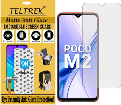 TELTREK Impossible Screen Guard for REDMI POCO M2 (Shatterproof Matte)(Pack of 1)