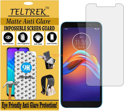 TELTREK Impossible Screen Guard for MOTO E6 PLAY (Shatterproof Matte)(Pack of 1)