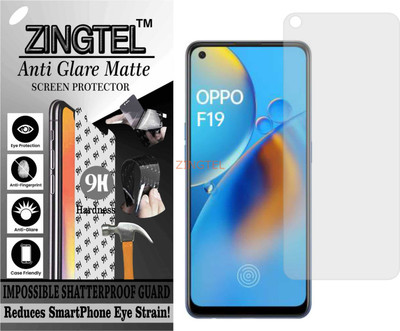 ZINGTEL Impossible Screen Guard for OPPO F19 CHP2219 (Matte Finish)(Pack of 1)