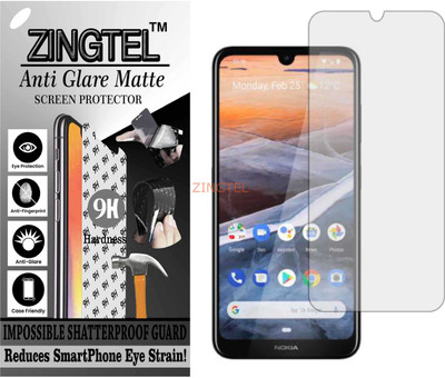 ZINGTEL Impossible Screen Guard for NOKIA TA-1161 (NOKIA 3.2) (Matte Finish)(Pack of 1)
