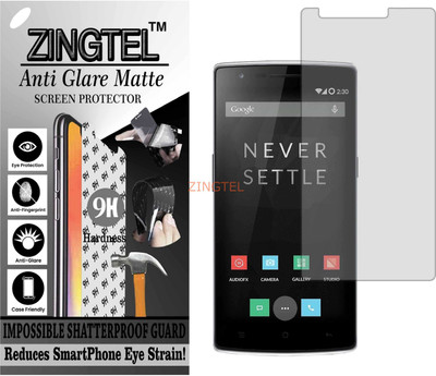 ZINGTEL Impossible Screen Guard for ONEPLUS ONE (Matte Finish)(Pack of 1)