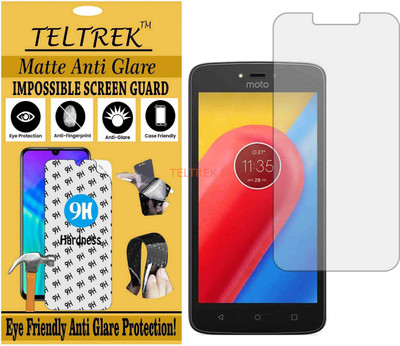 TELTREK Impossible Screen Guard for MOTOROLA C 4G (Shatterproof Matte)(Pack of 1)