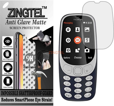 ZINGTEL Impossible Screen Guard for NOKIA 3310 4G (Matte Finish)(Pack of 1)