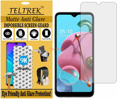 TELTREK Impossible Screen Guard for LG Q51 (Shatterproof Matte)(Pack of 1)