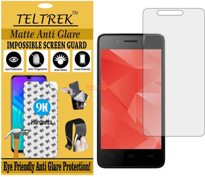 TELTREK Impossible Screen Guard for MICROMAX BHARAT 2 Q402 (Shatterproof Matte)(Pack of 1)