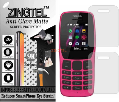 ZINGTEL Impossible Screen Guard for NOKIA 110 DS 2020 (Matte Finish)(Pack of 1)