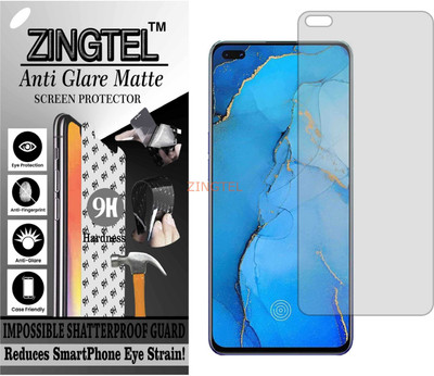 ZINGTEL Impossible Screen Guard for OPPO RENO 3 PRO (Matte Finish)(Pack of 1)