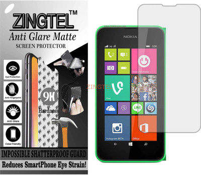 ZINGTEL Impossible Screen Guard for NOKIA LUMIA 530 (Matte Finish)(Pack of 1)