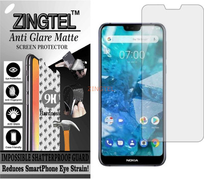 ZINGTEL Impossible Screen Guard for NOKIA 7.1 (Matte Finish)(Pack of 1)