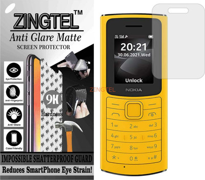 ZINGTEL Impossible Screen Guard for NOKIA 110 4G (Matte Finish)(Pack of 1)