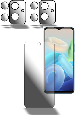 PONDRIK Impossible Screen Guard for VIVO T1 5G ( COMBO SCREEN GUARD & 2 CAMERA LENS )(Pack of 3)