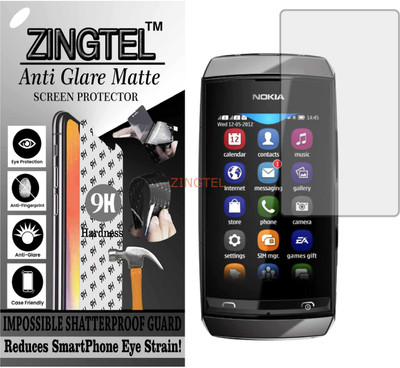 ZINGTEL Impossible Screen Guard for NOKIA ASHA 305 (Matte Finish)(Pack of 1)