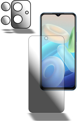 PONDRIK Impossible Screen Guard for VIVO T1 5G ( COMBO SCREEN GUARD & CAMERA LENS )(Pack of 2)
