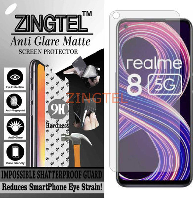 ZINGTEL Impossible Screen Guard for REALME 8 5G RMX3241 (Matte Finish)(Pack of 1)