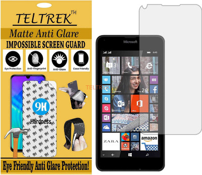 TELTREK Impossible Screen Guard for MICROSOFT LUMIA 640 (Shatterproof Matte)(Pack of 1)