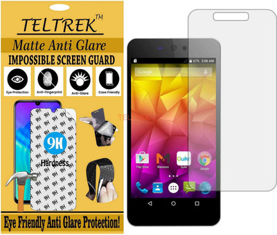 TELTREK Impossible Screen Guard for MICROMAX CANVAS SELFIE LENS Q345 (Shatterproof Matte)(Pack of 1)