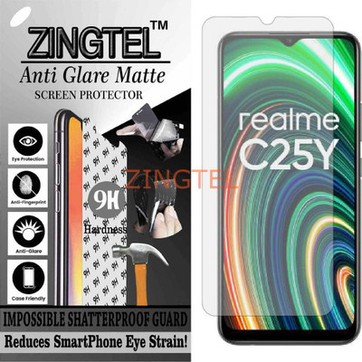 ZINGTEL Impossible Screen Guard for REALME C25 Y (Matte Finish)(Pack of 1)