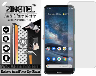 ZINGTEL Impossible Screen Guard for NOKIA 8V 5G UW (Matte Finish)(Pack of 1)