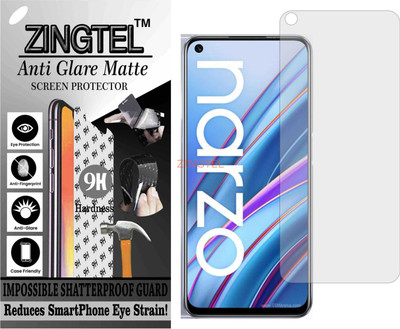 ZINGTEL Impossible Screen Guard for REALME NARZO 30 RMX 2156 (Matte Finish)(Pack of 1)