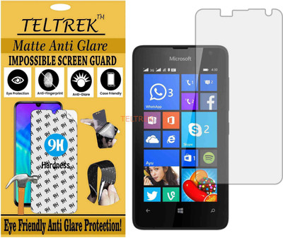 TELTREK Impossible Screen Guard for MICROSOFT LUMIA 430 DUAL SIM1 (Shatterproof Matte)(Pack of 1)