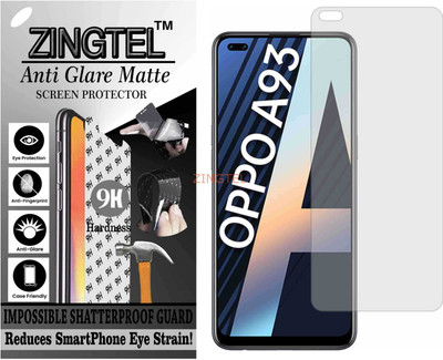 ZINGTEL Impossible Screen Guard for OPPO A93 (Matte Finish)(Pack of 1)