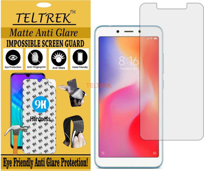 TELTREK Impossible Screen Guard for MI REDMI 6 (Shatterproof Matte)(Pack of 1)