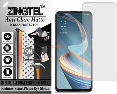 ZINGTEL Impossible Screen Guard for OPPO RENO4 Z 5G (Matte Finish)(Pack of 1)